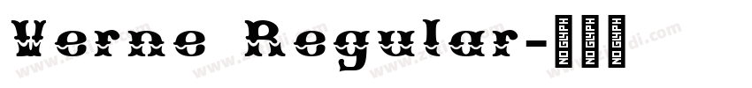 Verne Regular字体转换